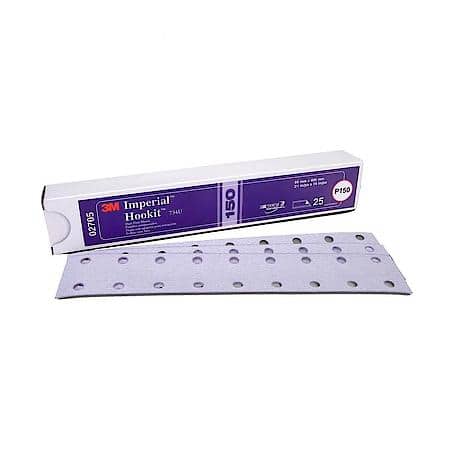 3M Hookit Sheet Dust Free 745I, 02702, 2 3/4 inx16 in, P80E (Sold by each)