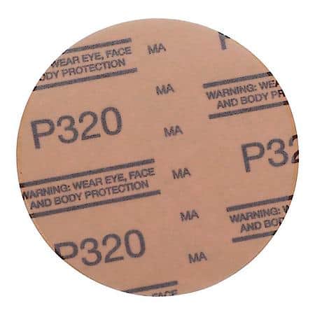 Red Abrasive Hookit Disc, 5", P320 (Sold by each)