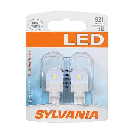 921: White LED Mini Bulb, 2 Pack