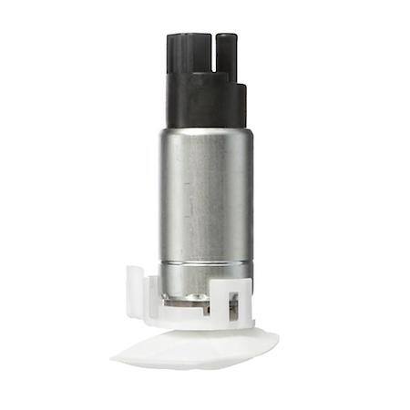 Electric Fuel Pump & Strainer Set: 12V, 2 Male Pin Terminals, Ext. Strainer