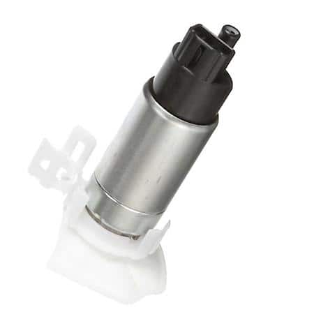 Electric Fuel Pump & Strainer Set: 12V, 2 Male Pin Terminals, Ext. Strainer