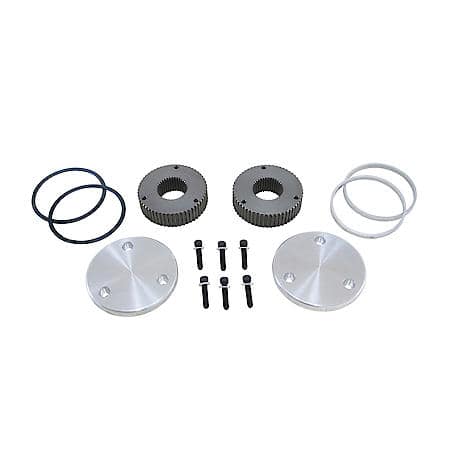 Hardcore Drive Flange Kit For Dana 60, 35 Spline Outer Stubs - Non-Engraved Caps