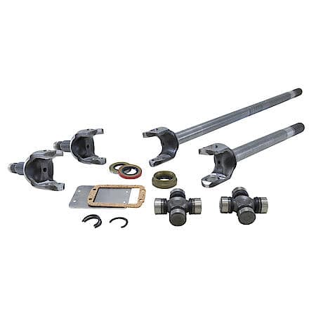 Front 4340 Chrome-Moly Replacement Axle Kit For '79-'93 Dodge, Dana 60 With 30/35 Splines