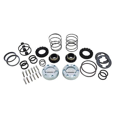Hardcore Locking Hub Set GM 8.5" Front & Dana 44 19-Spl
