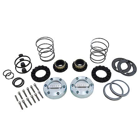 Hardcore Locking Hub Set Dana 44 GM & Ford 1/2 & 3/4 Ton 19-Spl