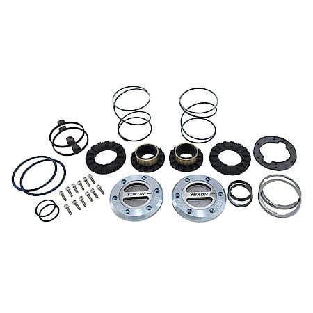 Hardcore Locking Hub Set for '00-'08 Dodge 1-Ton Front with Spin Free Kit