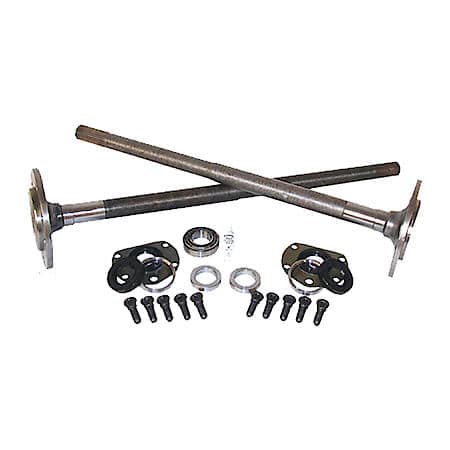 One Piece Short Axles For Model 20 '76-'3 CJ5, And '76-'81 CJ7 With Bearings And 29 Splines, Kit