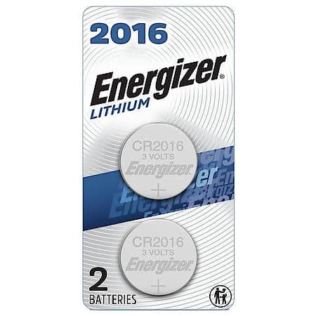 2016 Batteries (2 Pack), 3V Lithium Coin Batteries