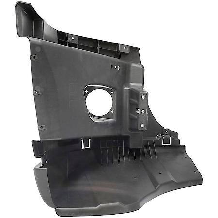 Bumper Reinforcement, Left Hand, With Fog Light Holes