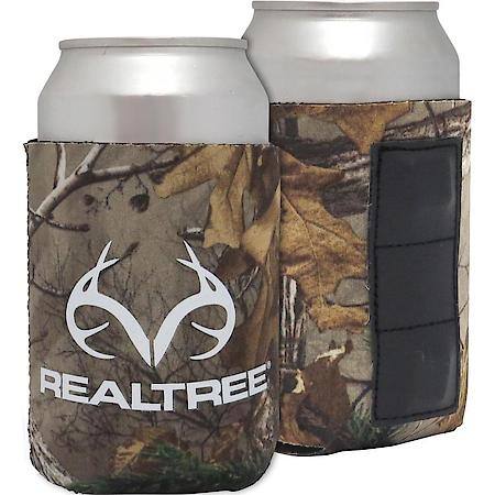 Magnetic Can Cooler, Realtree, White
