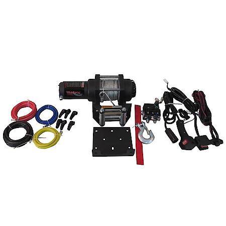 Atv/Utv Mounted, Recovery W", 250 Amp Electric, 3500 Lb Line