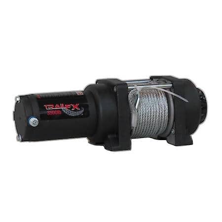 Atv/Utv Mounted, Recovery W", 250 Amp Electric, 3500 Lb Line