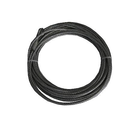 3500 Pound Capacity, 3/16 Inch Diameter X 50 Foot Length, Steel Cable