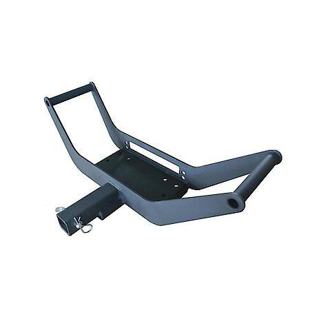For W"Es Upd To 12000 Lb, 2" Receiver Mount, Black, With Hitch Pin And Clip