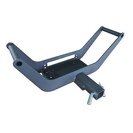 For W"Es Upd To 12000 Lb, 2" Receiver Mount, Black, With Hitch Pin And Clip