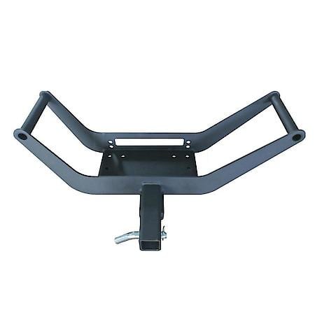 For W"Es Upd To 12000 Lb, 2" Receiver Mount, Black, With Hitch Pin And Clip