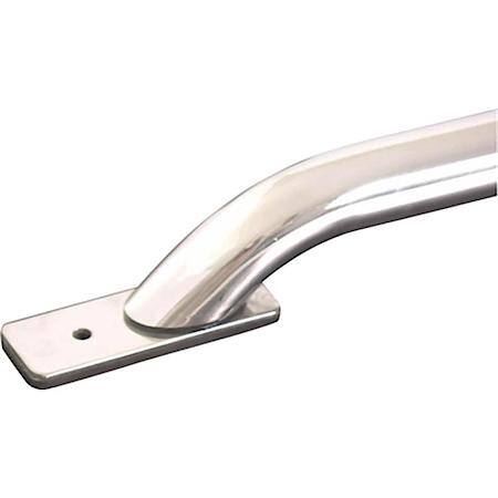 Stake Pocket Mount, Polished, Ss, Without Tie Down, Not Compatible With Tool Box