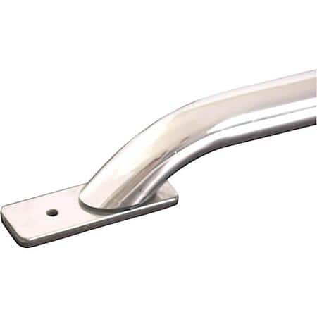Bed Rails, Stake Pocket Mount, Polished, Not Compatible With Tool Box, Drilling Not Required