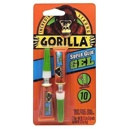 2 3G Tubes Gorrilla Super Glue Gel