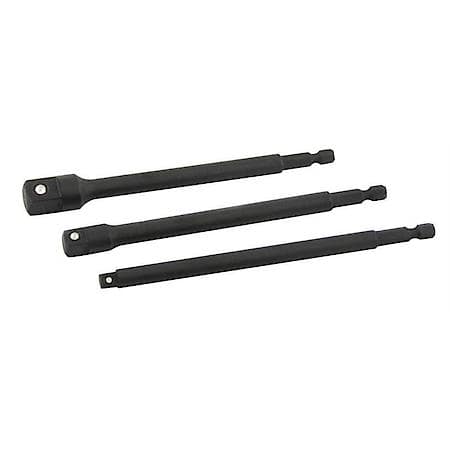 3-Pc Impact Grade Socket Adapter Set