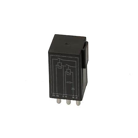 Dme/Fuel Pump Relay, Round Pins - 6 Metal And 1 Plastic