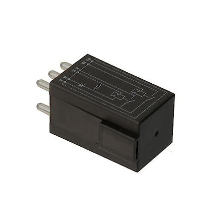 Dme/Fuel Pump Relay, Round Pins - 6 Metal And 1 Plastic