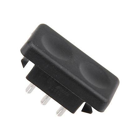 Window Switch, Front Left & Right; Black switch