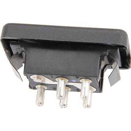 Window Switch, Front Left & Right; Black switch