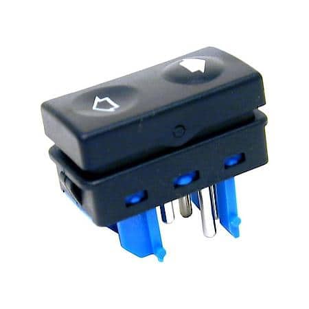 Window Switch, Left & Right; Blue terminal housing