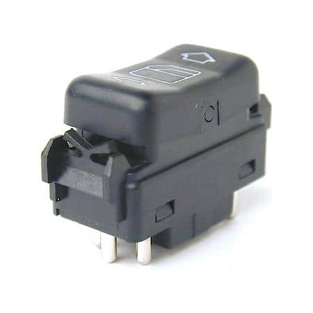 Window Switch, Left; Center Console Switch for both Front & Rear Windows