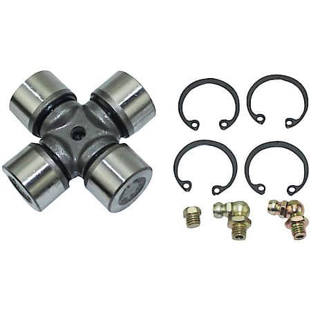 U-Joint Kit With Greaseable Fittings, Pre-Greased