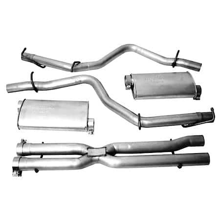 Super Turbo Exhaust System Kit Designed for 2011-2014 Chrysler