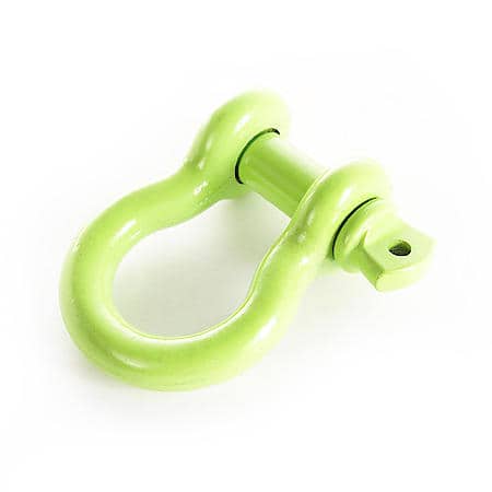D-Ring Shackle; 3/4 inch; 9500 Lb; Green