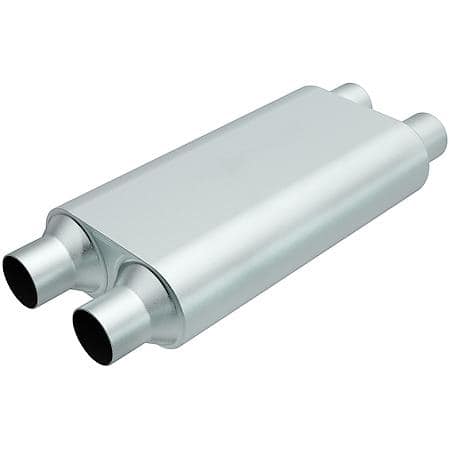 Exhaust Muffler RUMBLE 17X4.25X9.5 2.25/2.25 D/D