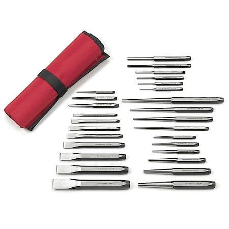 27 Piece Punch And Chisel Set
