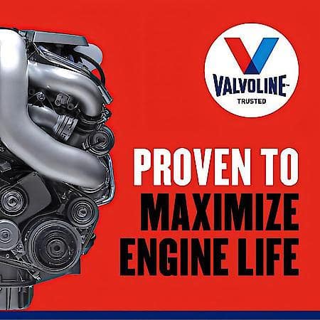 MaxLife 5W-20 Synthetic Blend Motor Oil, Extends Engine Life, 5 Quart