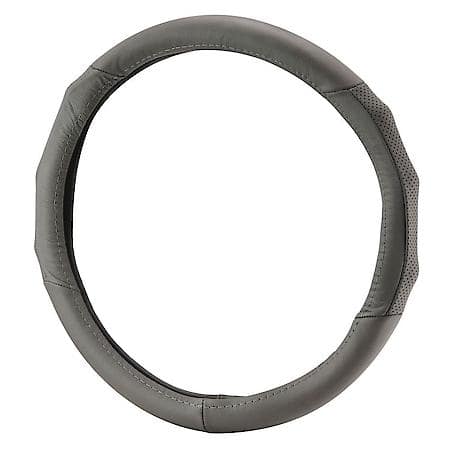Alpena Grey Freedom Truck and SUV Steering Wheel Cover