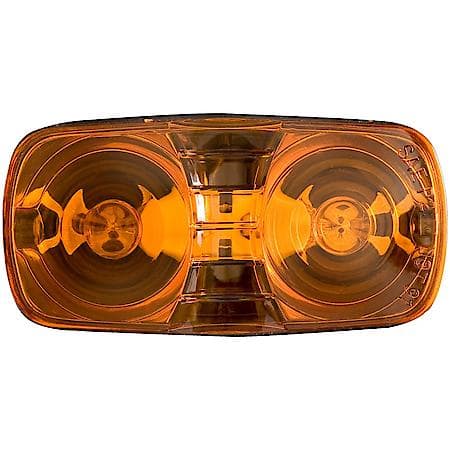 AMBER DUAL BULB MARKER/CLEARANCE BULB