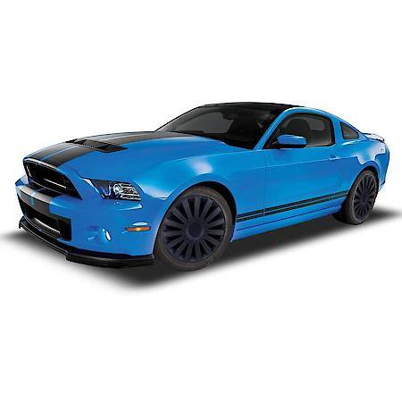 15" Le Mans Pro Matte Black Wheel Cover Kit (4-Pack)