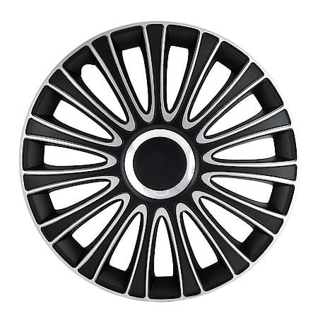14" Le Mans Pro Silver Wheel Cover Kit (4-Pack)