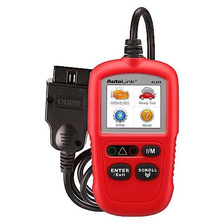 AL329 Easy-to-Use Handheld OBDII Code Reader