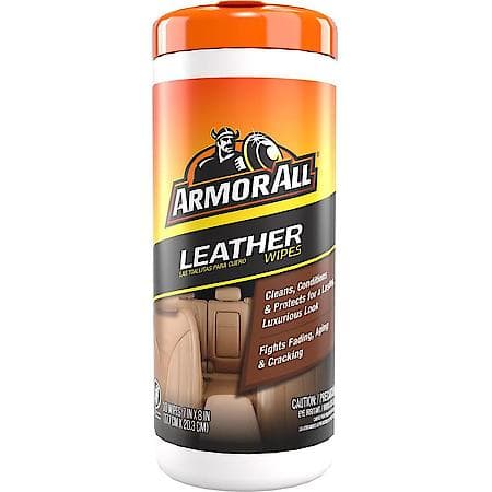 Leather Care Wipes, 30 Count : Clean, Condition, & Protect