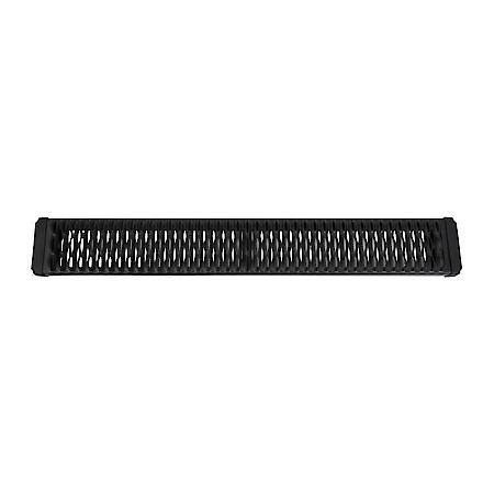 Titanium Black Aluminum, Unlighted, 6.5"W X 53"L, 250Lb, Rocker Panel Mount