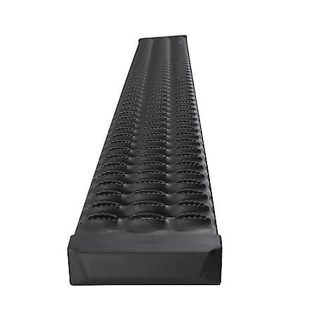 Titanium Black Aluminum, Unlighted, 6.5"W X 53"L, 250Lb, Rocker Panel Mount