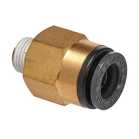 Straight Male Connector 3/8 Tube X 1/8 N Point (2)