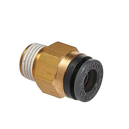 Straight Male Connector 1/4 Tube X 1/8 N Point (2)