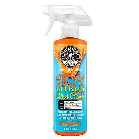 Sticky Citrus Gel Wheel And Rim Cleaner; Safe for All Wheels, 16 Fl. Oz.