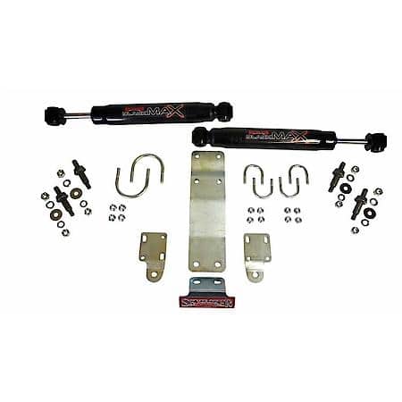 Dual Heavy Duty Oem, Black, With Brackets, Set Of 2