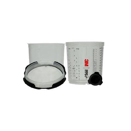 3M(Tm) Pps(Tm) Series 2.0 Spray Cup Sys Kit, 26000, Stndrd 22 Fl Oz, 200U Micron