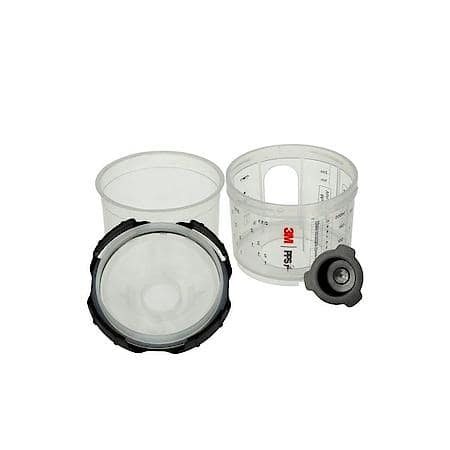 3M(Tm) Pps(Tm) Series 2.0 Spray Cup Sys Kit, 26114, Mini 6.8 Fl Oz, 200U Micron